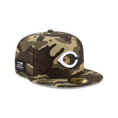 Sapca New Era Cincinnati Reds MLB Armed Forces Weekend 59FIFTY Fitted - Verzi